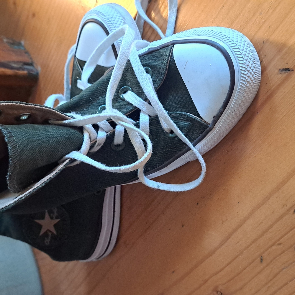 Converse  High-Top Sneakers - Green